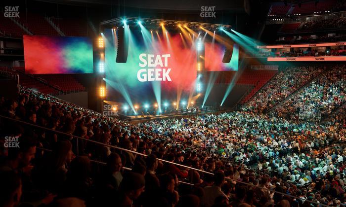 Prudential Center - Section 21 Seat View