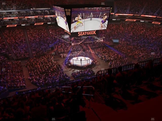 Prudential Center - Section 210 Seat View