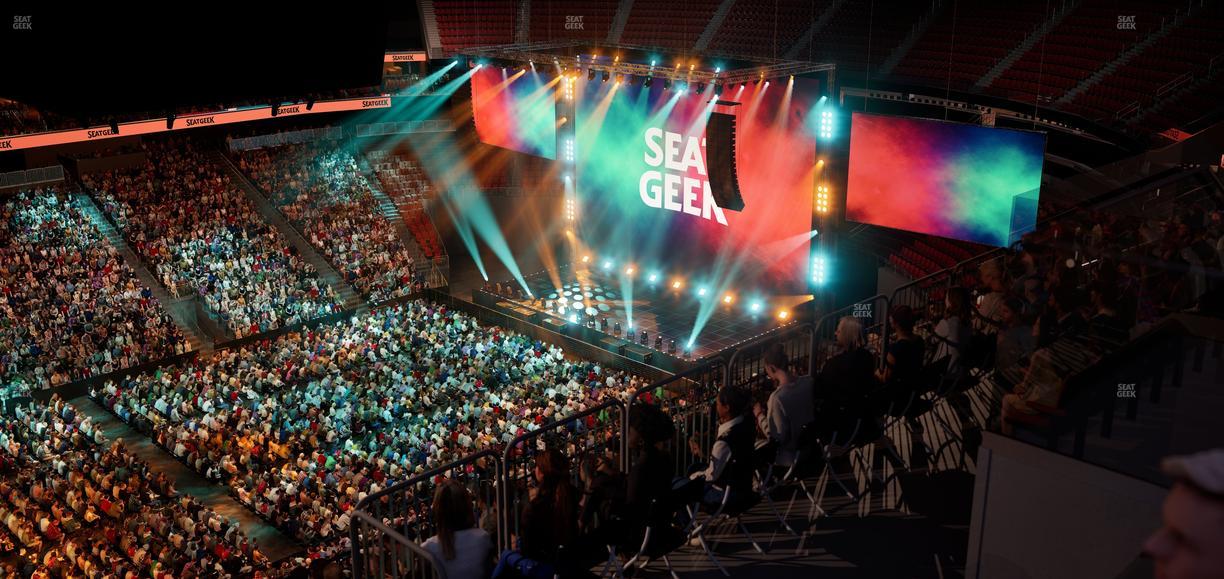 Prudential Center - Section 210 Seat View