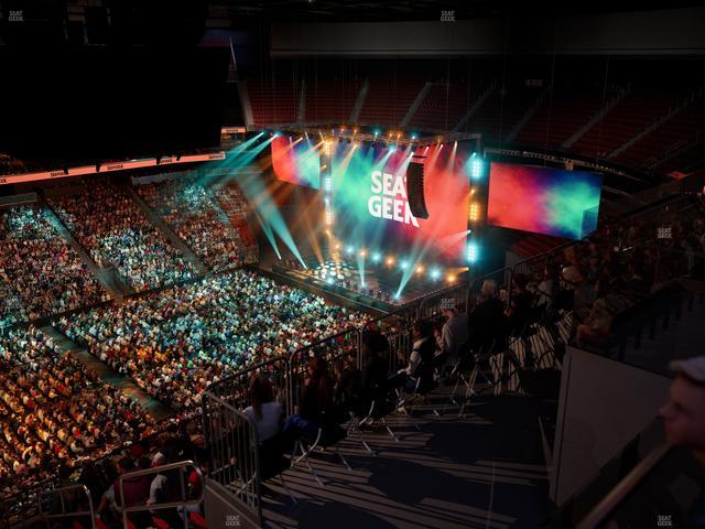 Prudential Center - Section 210 Seat View