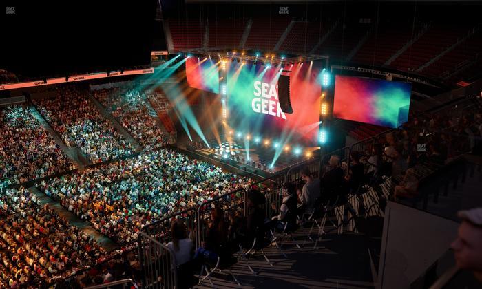 Prudential Center - Section 210 Seat View