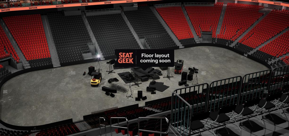 Prudential Center - Section 210 Seat View