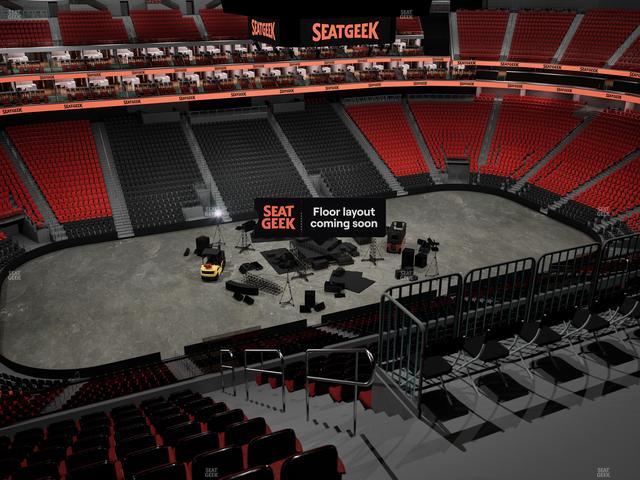 Prudential Center - Section 210 Seat View