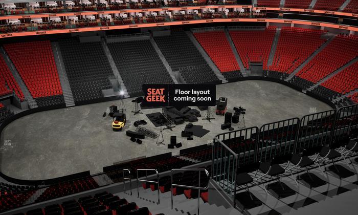 Prudential Center - Section 210 Seat View