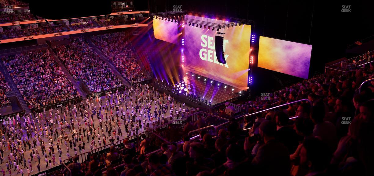 Prudential Center - Section 210 Seat View