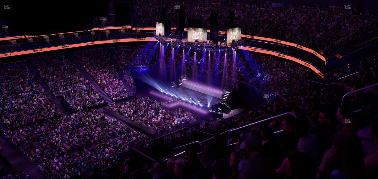 Prudential Center - Section 210 Seat View