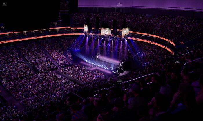 Prudential Center - Section 210 Seat View