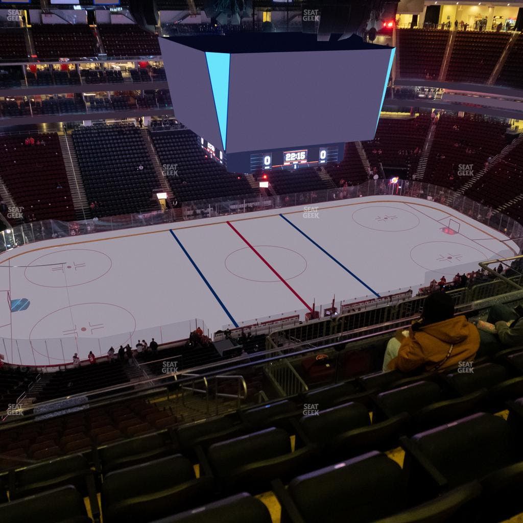 Prudential Center - Section 210 Seat View