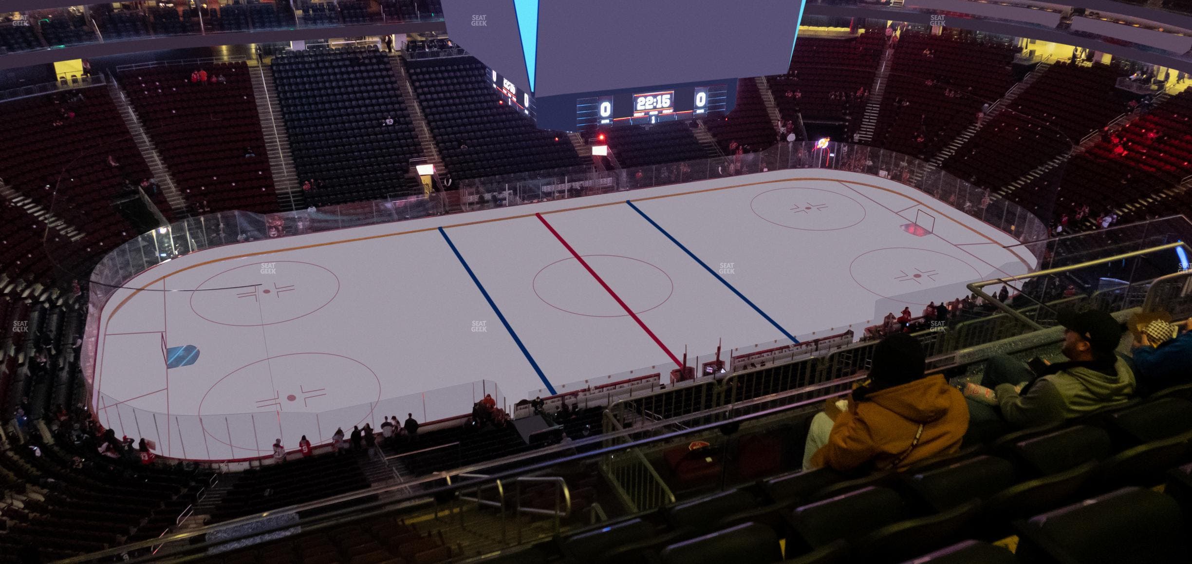 Prudential Center - Section 210 Seat View
