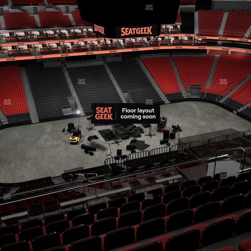 Prudential Center - Section 210 Seat View