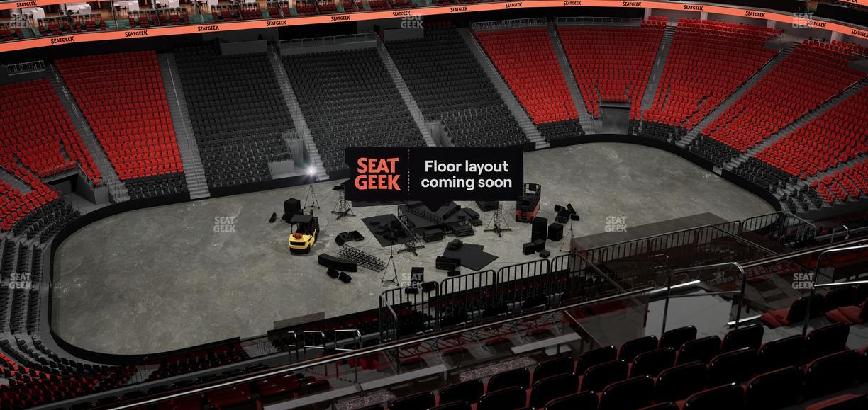Prudential Center - Section 210 Seat View