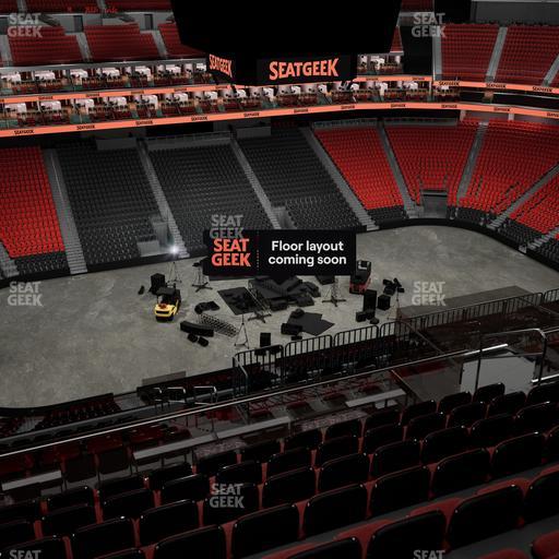 Prudential Center - Section 210 Seat View