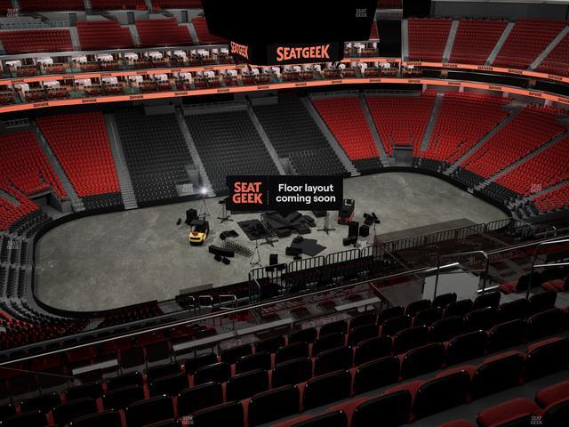 Prudential Center - Section 210 Seat View