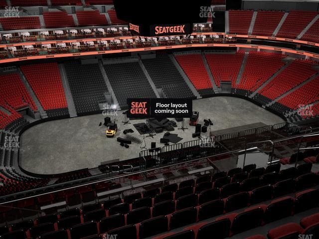 Prudential Center - Section 210 Seat View Prudential Center - Section 210 Seat View