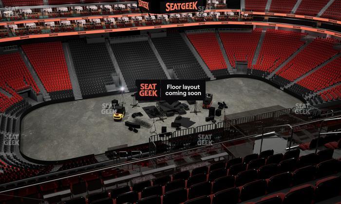 Prudential Center - Section 210 Seat View