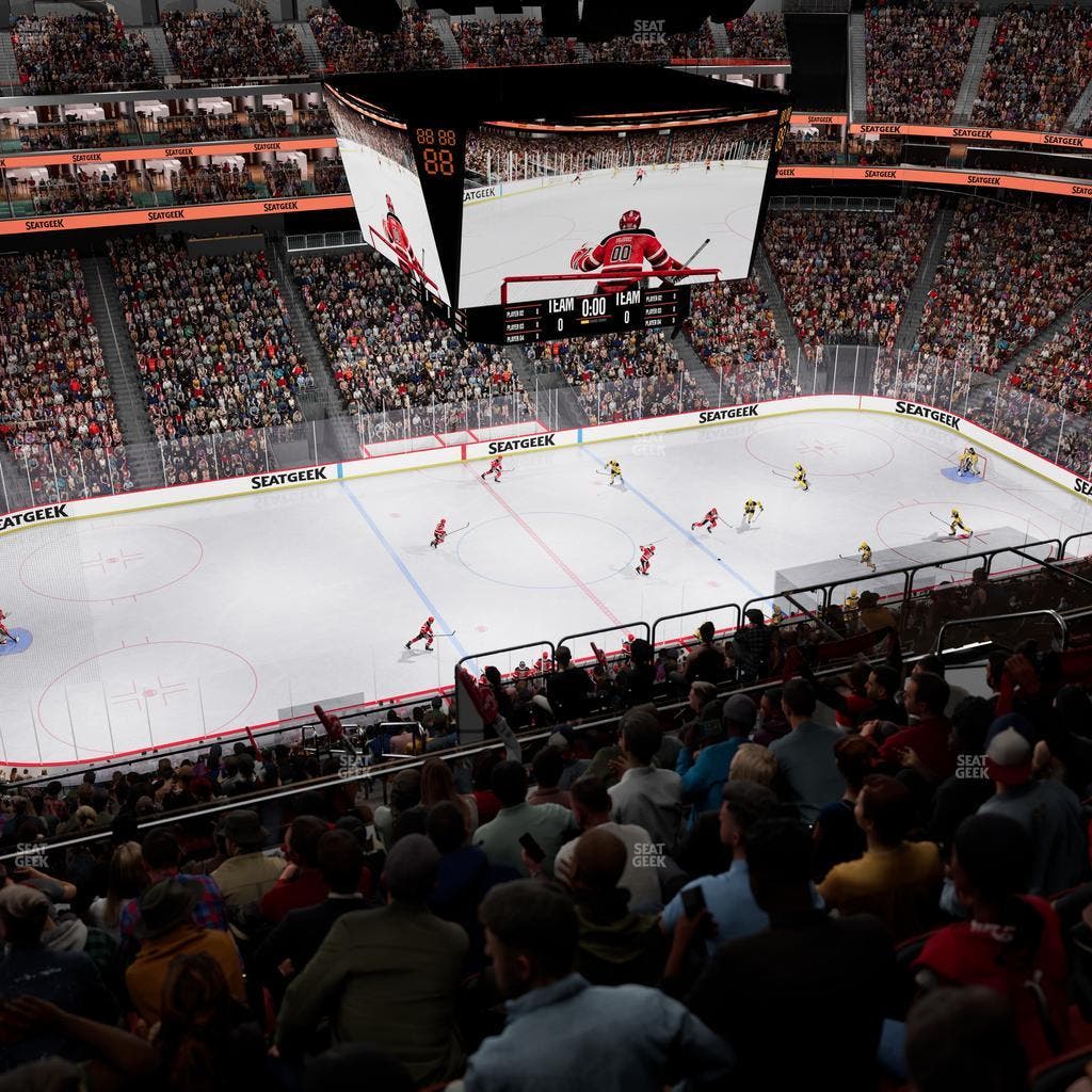 Prudential Center - Section 210 Seat View