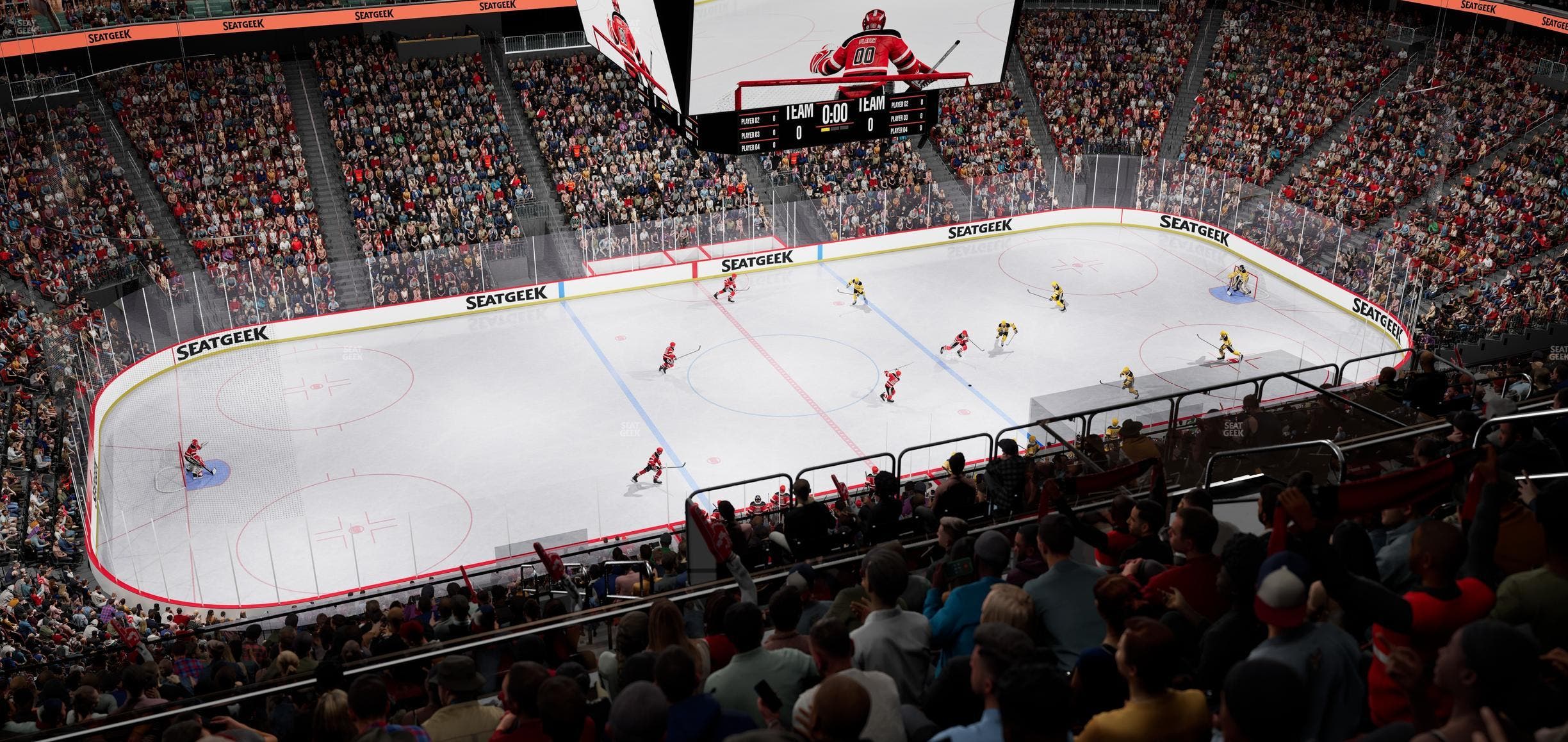 Prudential Center - Section 210 Seat View