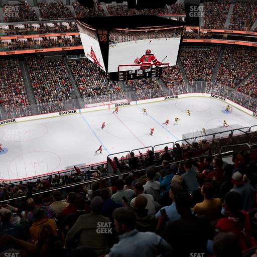 Prudential Center - Section 210 Seat View