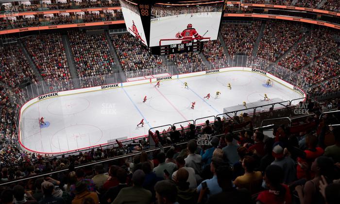 Prudential Center - Section 210 Seat View