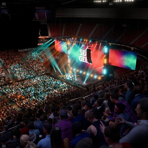 Prudential Center - Section 210 Seat View