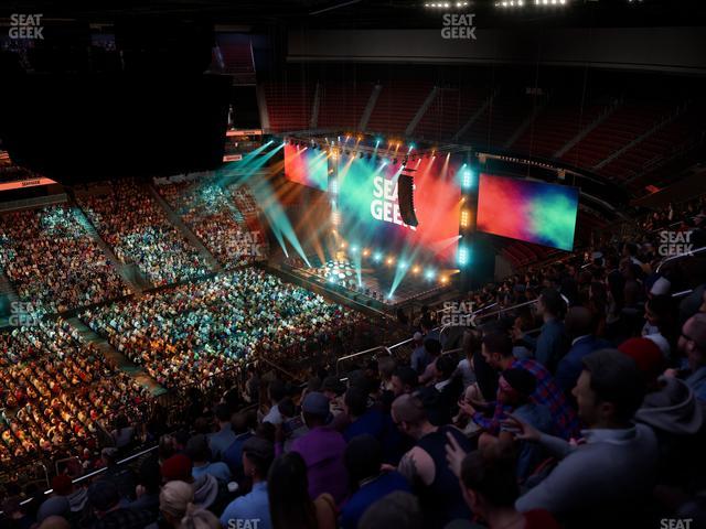 Prudential Center - Section 210 Seat View Prudential Center - Section 210 Seat View