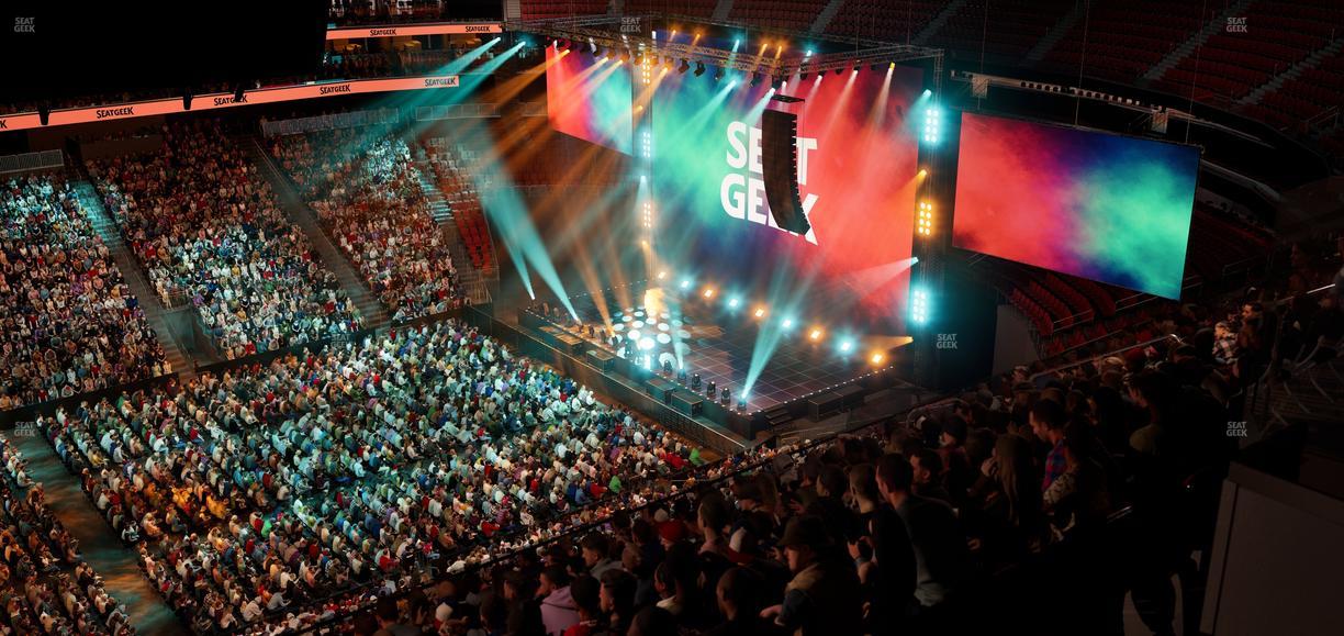 Prudential Center - Section 211 Seat View