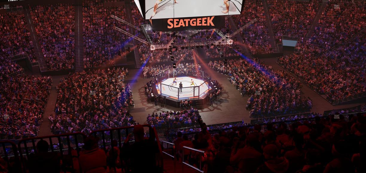 Prudential Center - Section 211 Seat View