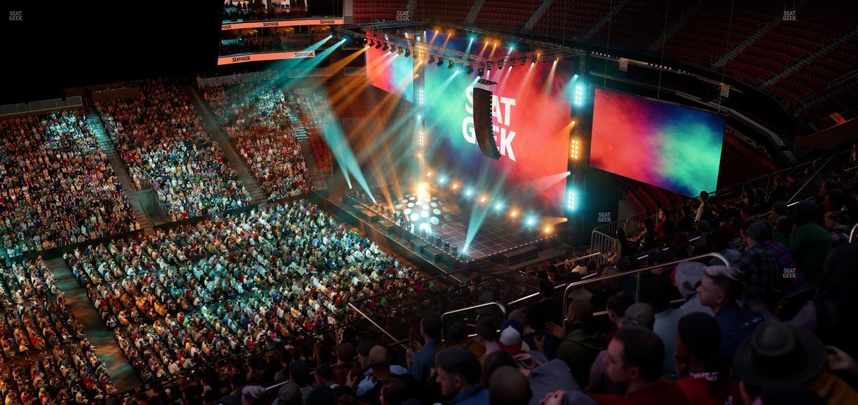 Prudential Center - Section 211 Seat View