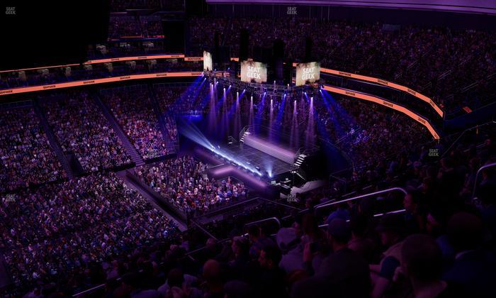 Prudential Center - Section 211 Seat View