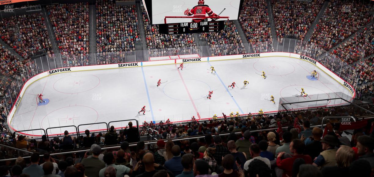 Prudential Center - Section 211 Seat View