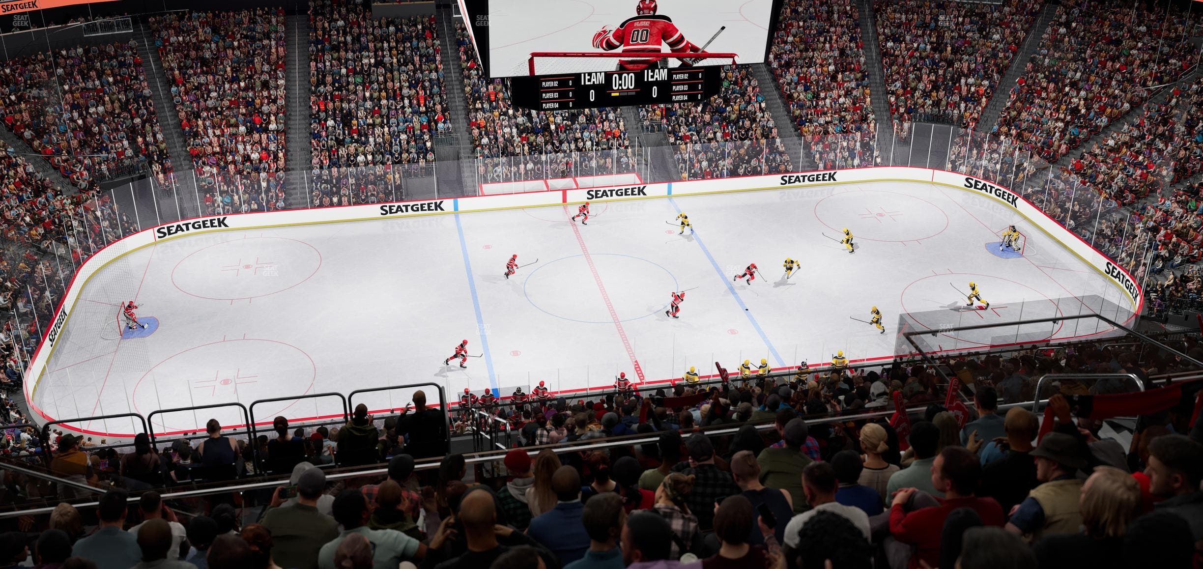 Prudential Center - Section 211 Seat View