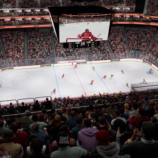 Prudential Center - Section 211 Seat View