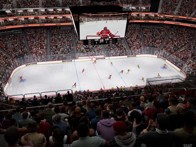 Prudential Center - Section 211 Seat View