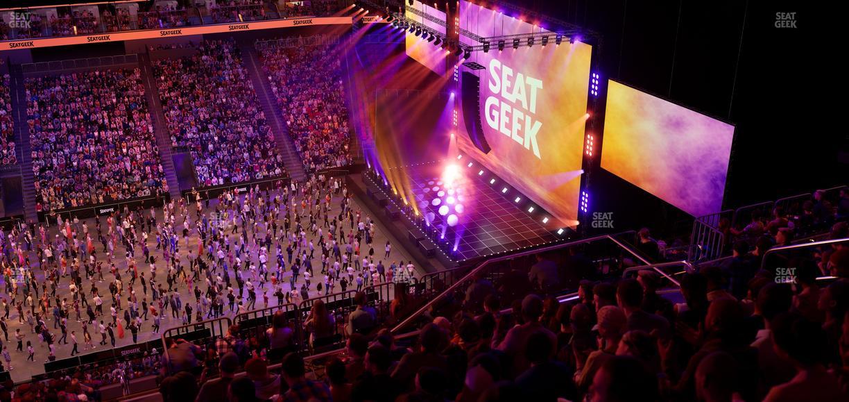 Prudential Center - Section 212 Seat View