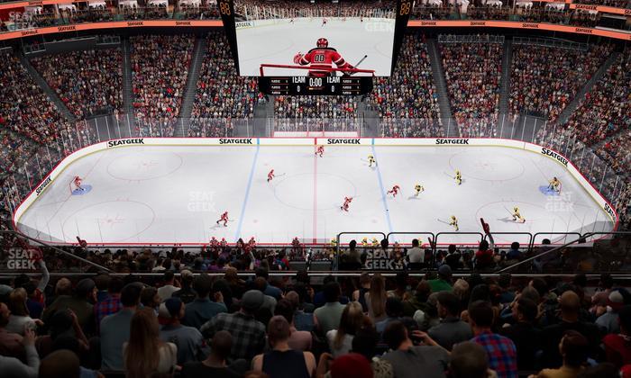 Prudential Center - Section 212 Seat View