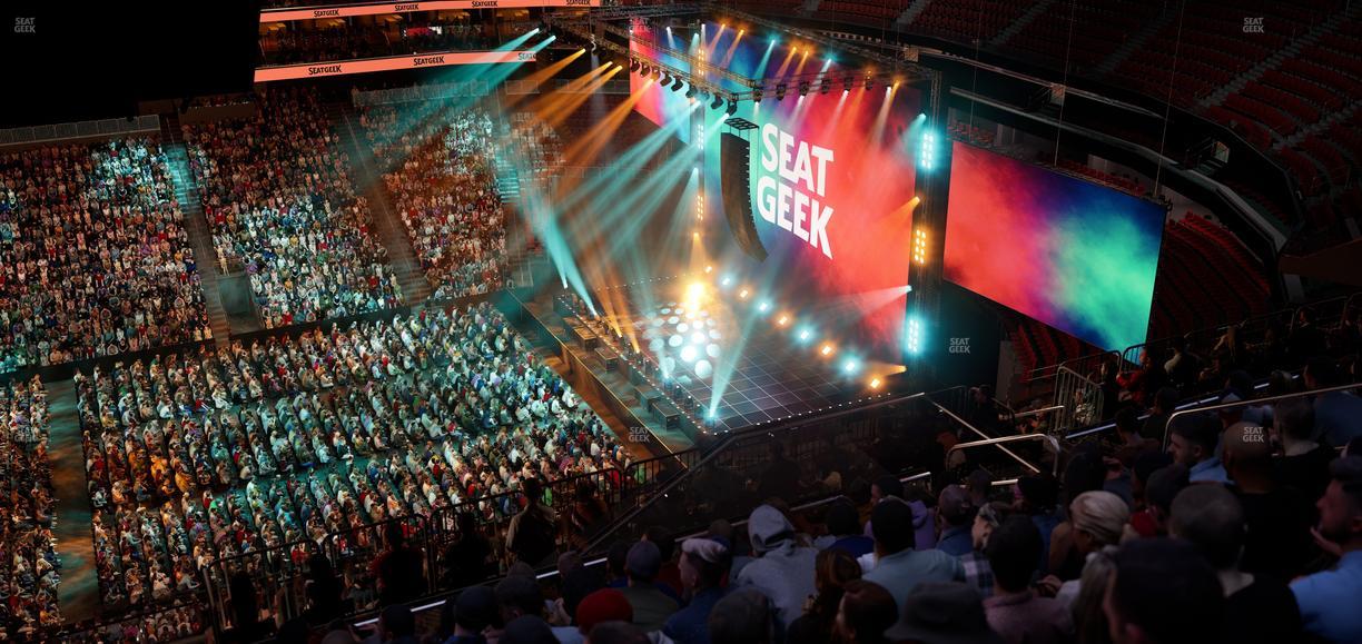 Prudential Center - Section 212 Seat View