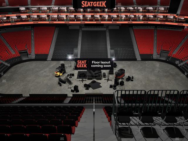 Prudential Center - Section 212 Seat View