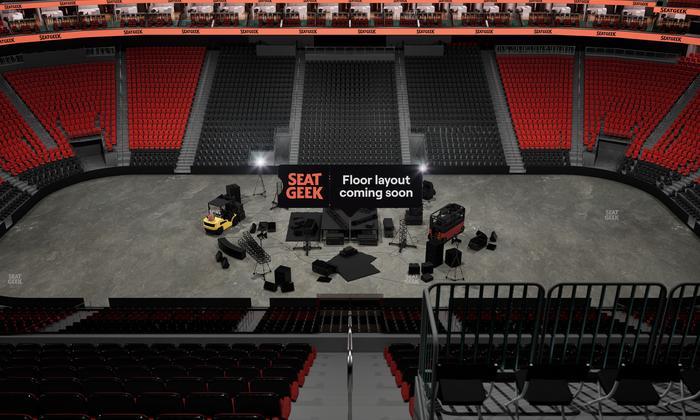 Prudential Center - Section 212 Seat View