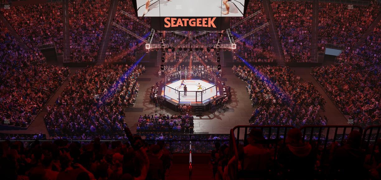 Prudential Center - Section 212 Seat View