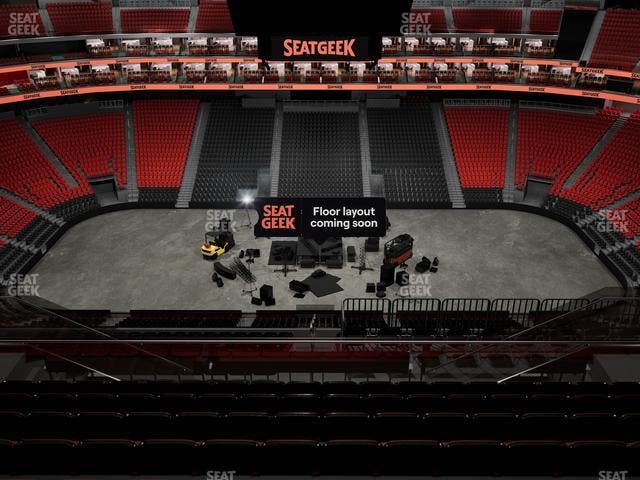 Prudential Center - Section 212 Seat View Prudential Center - Section 212 Seat View