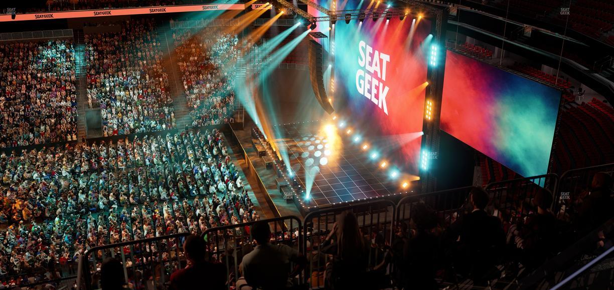 Prudential Center - Section 213 Seat View