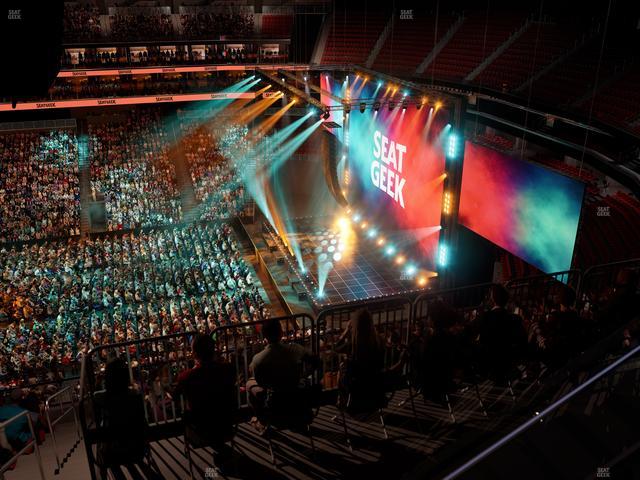 Prudential Center - Section 213 Seat View