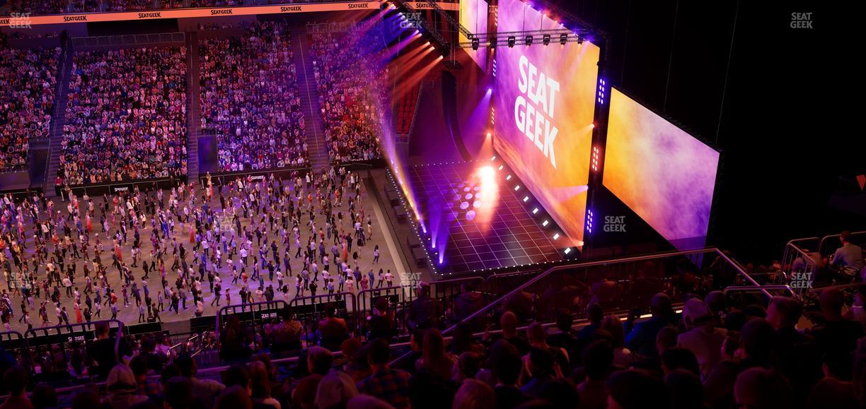 Prudential Center - Section 213 Seat View