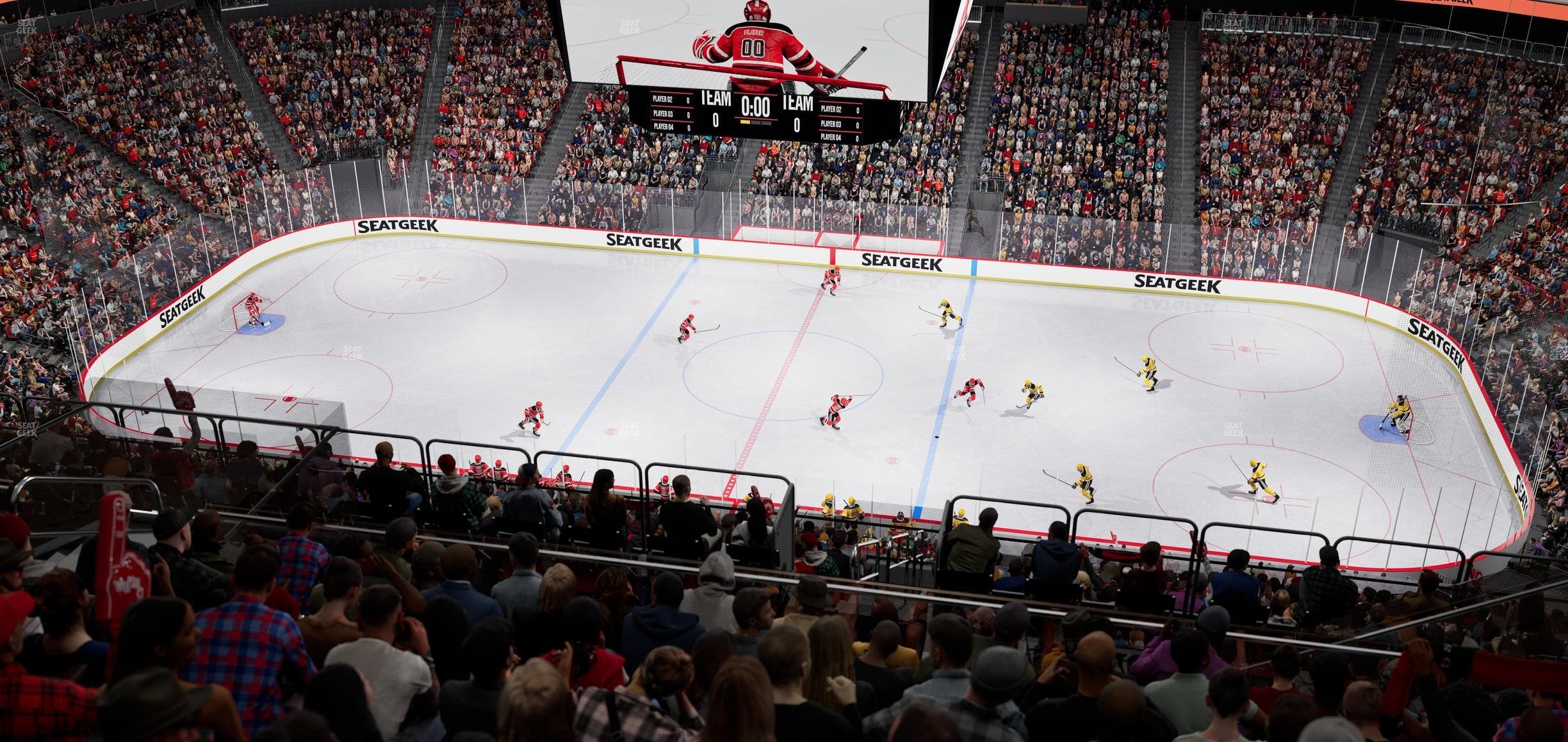 Prudential Center - Section 213 Seat View