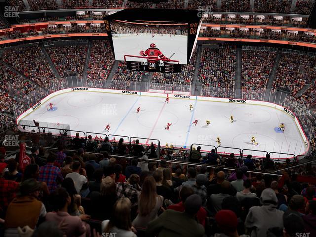 Prudential Center - Section 213 Seat View