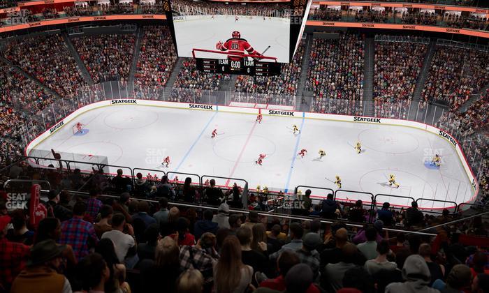 Prudential Center - Section 213 Seat View