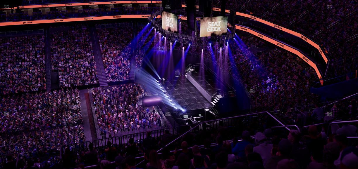 Prudential Center - Section 213 Seat View