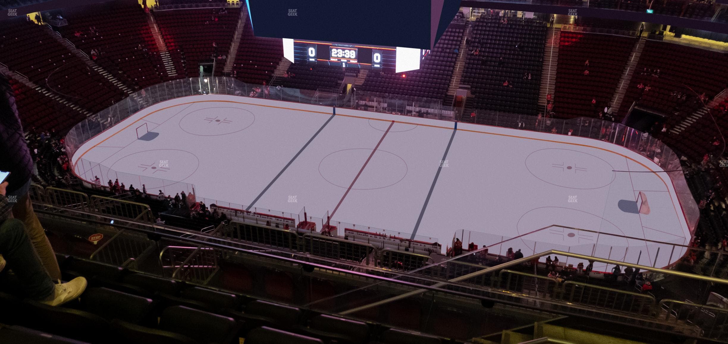 Prudential Center - Section 213 Seat View