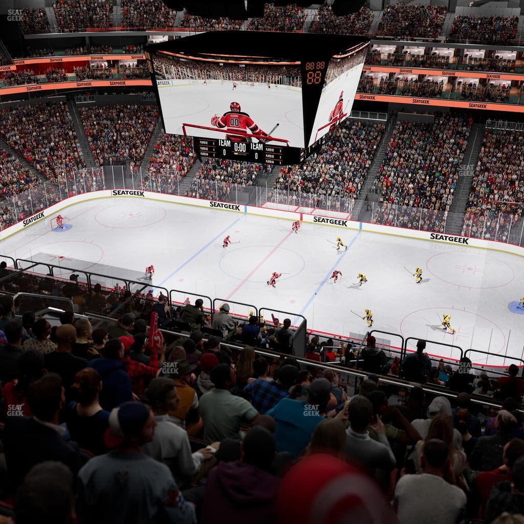 Prudential Center - Section 214 Seat View