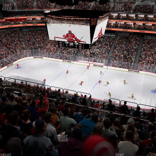 Prudential Center - Section 214 Seat View